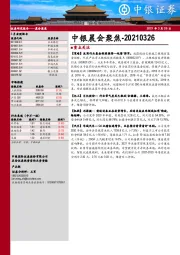 晨会聚焦