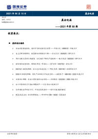 晨会纪要2021年第68期