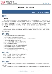 晨会纪要