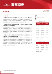 晨会纪要