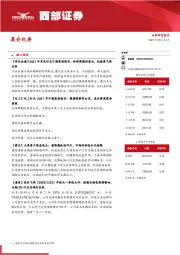 晨会纪要