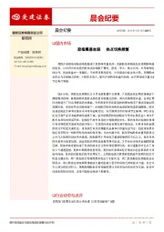 晨会纪要