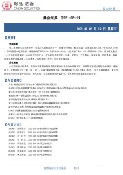 晨会纪要