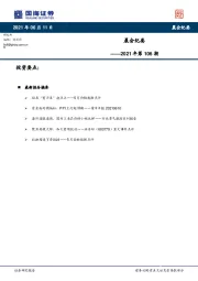 晨会纪要2021年第106期