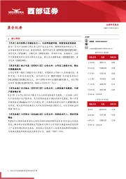 晨会纪要