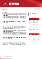 晨会纪要