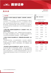 晨会纪要