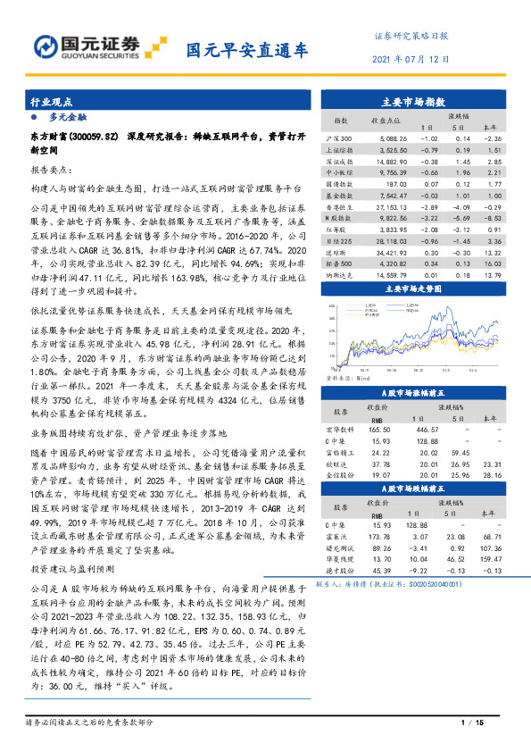 国元早安直通车