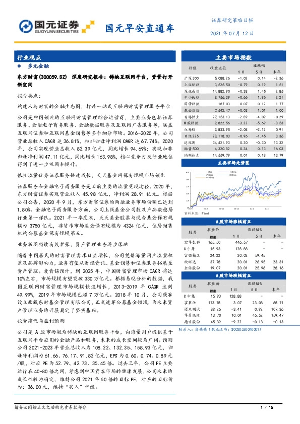 国元早安直通车