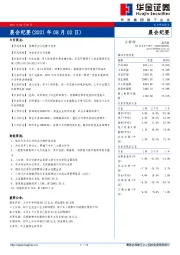 晨会纪要