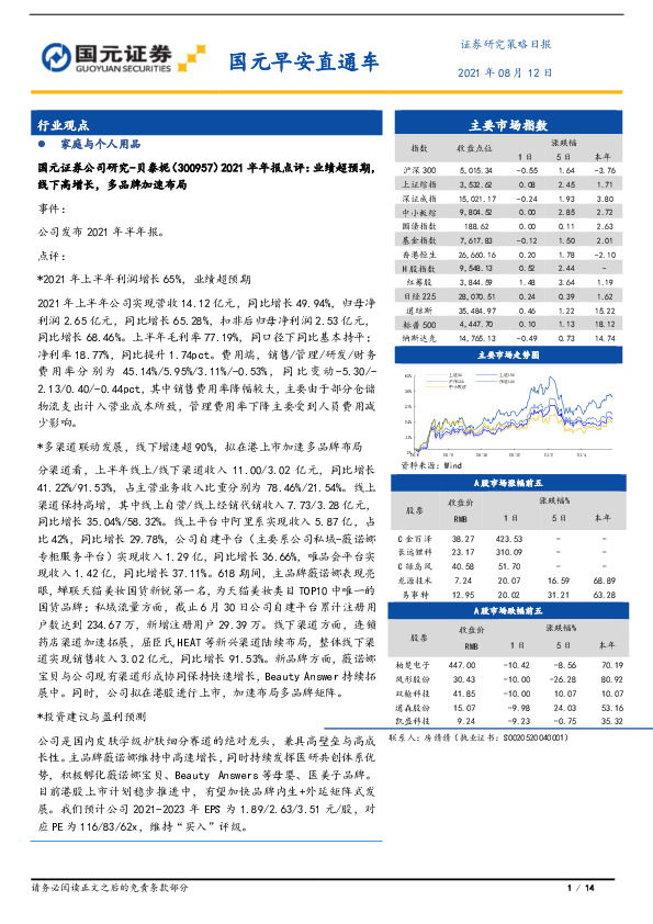 国元早安直通车