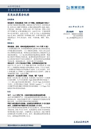 晨会纪要