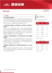 晨会纪要