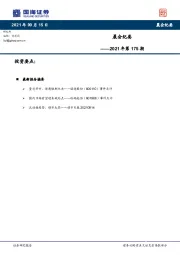 晨会纪要2021年第175期