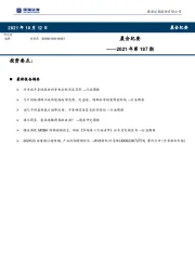 晨会纪要2021年第187期