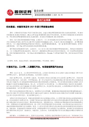 晨会纪要