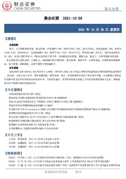晨会纪要