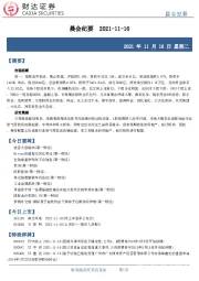 晨会纪要