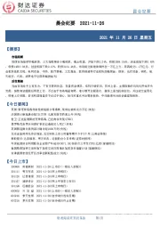 晨会纪要