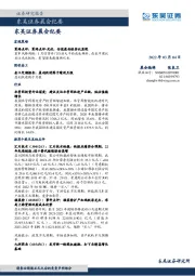 晨会纪要