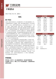 万联晨会
