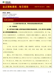 金点策略晨报—每日报告