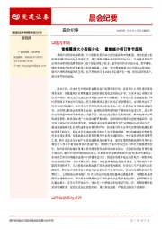 晨会纪要