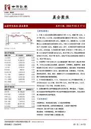 晨会聚焦