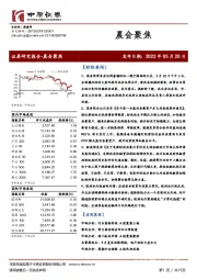晨会聚焦