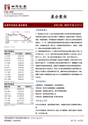晨会聚焦
