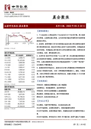 晨会聚焦