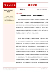 晨会纪要