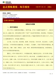 金点策略晨报—每日报告