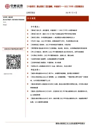【中泰研究丨晨会聚焦】层峦叠嶂,吟啸徐行——2022下半年A股策略报告