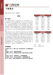 万联晨会