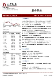 晨会聚焦