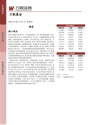 万联晨会