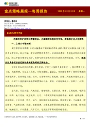 金点策略晨报—每周报告