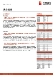 晨会速递