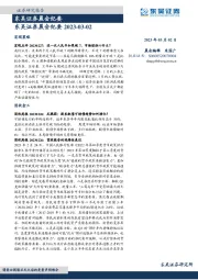 晨会纪要