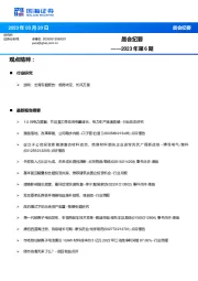 晨会纪要2023年第6期