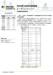 金点电力能源晨报第241期