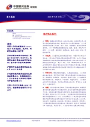 每日晨报
