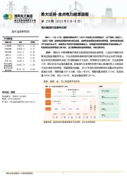 金点电力能源晨报第250期