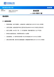 晨会纪要2023年第31期