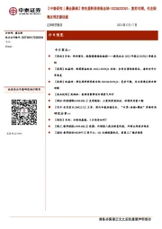 【中泰研究丨晨会聚焦】特色原料药季报总结-2022&2023Q1：复苏可期，关注困境反转及新动能
