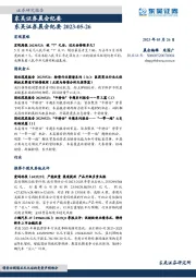 晨会纪要