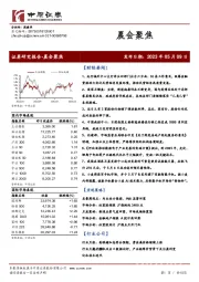 晨会聚焦