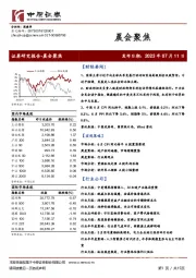 晨会聚焦