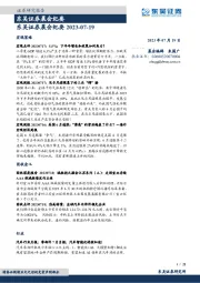 晨会纪要